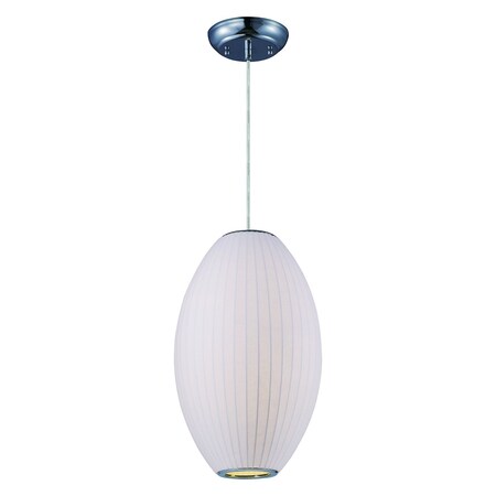 Maxim Cocoon 1-Light Chandelier 12188WTPC